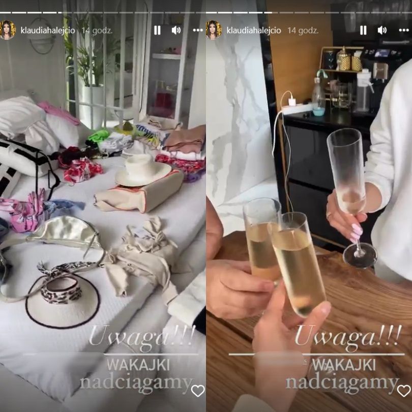 Klaudia Halejcio wybrała się na zagraniczne wakacje