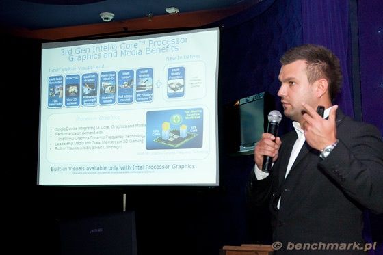 ASUS premiera G75 G55 Intel prezentacja