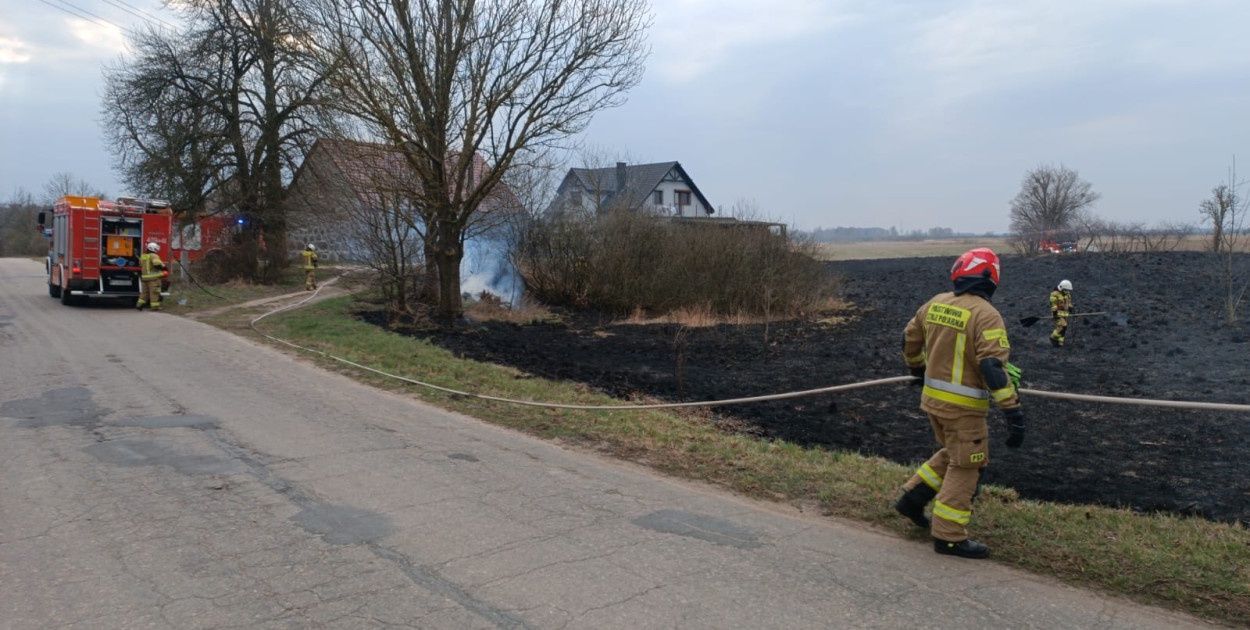 Strażacy apelują o niewypalanie traw