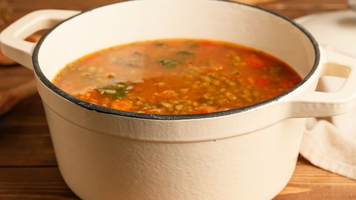 Zupa z soczewicą - Pyszności