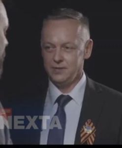 Szmydt z symbolem rosyjskiej armii. Nagranie krąży w sieci