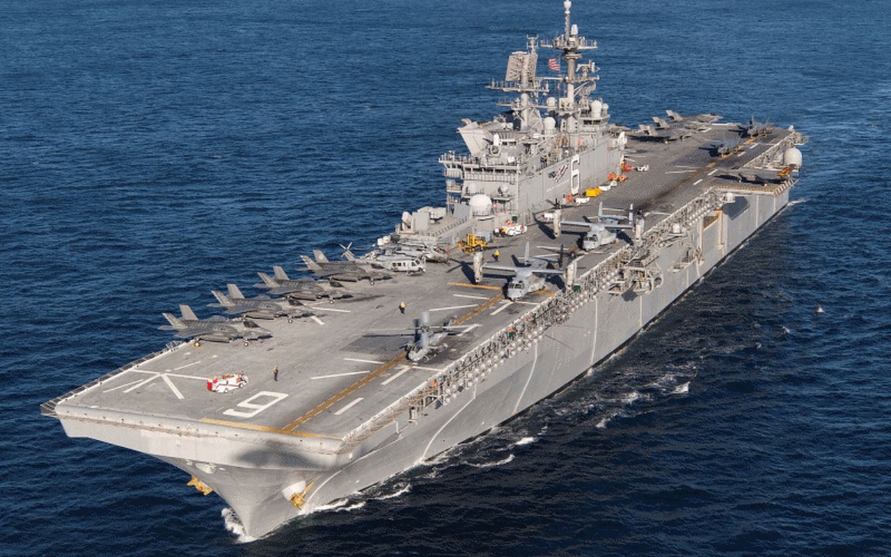 US Navy Inwestuje w piąty Śmigłowcowiec Szturmowy Typu America LHA 10