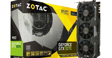 Zotac GeForce GTX 1070 z pamięciami GDDR5X? Nie, to pomyłka producenta