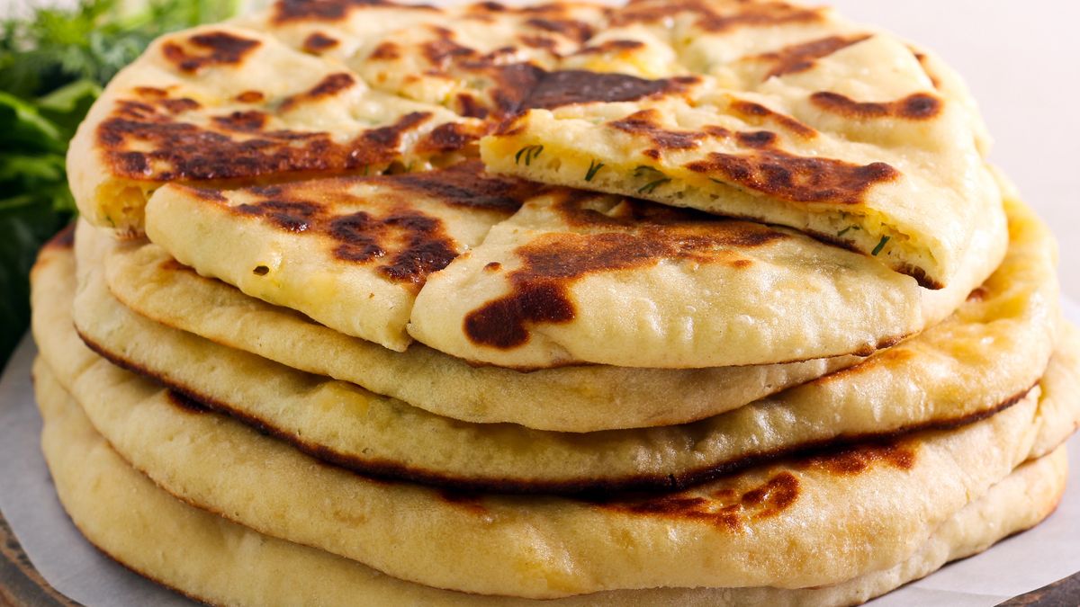 Pita faszerowana serem i ziemniakami