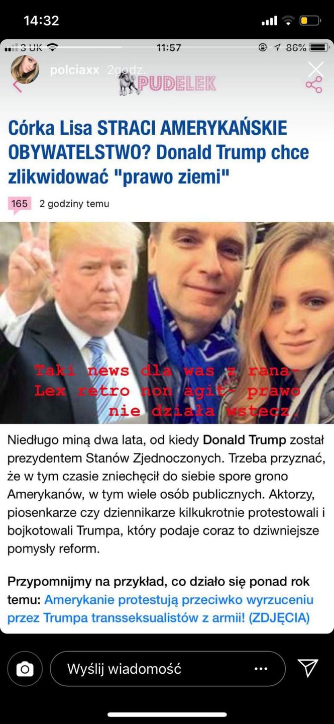 Pola Lis straci obywatelstwo?