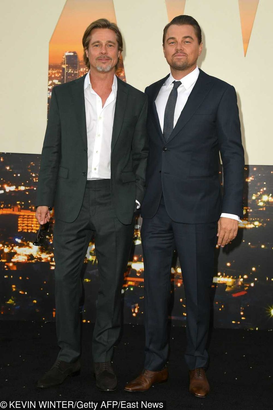 Brad Pitt i Leonardo DiCaprio - premiera filmu Once Upon a Time... in Hollywood