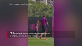 #dziejesiewsporcie Co za strzał! Tak trenuje FC Barcelona