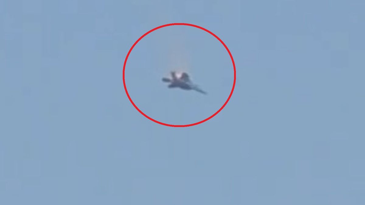 Amerykański samolot trafiony nad Kuwejtem