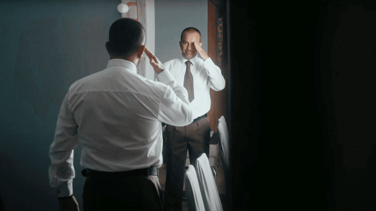 kadr z filmu "Miś dla Michaela"