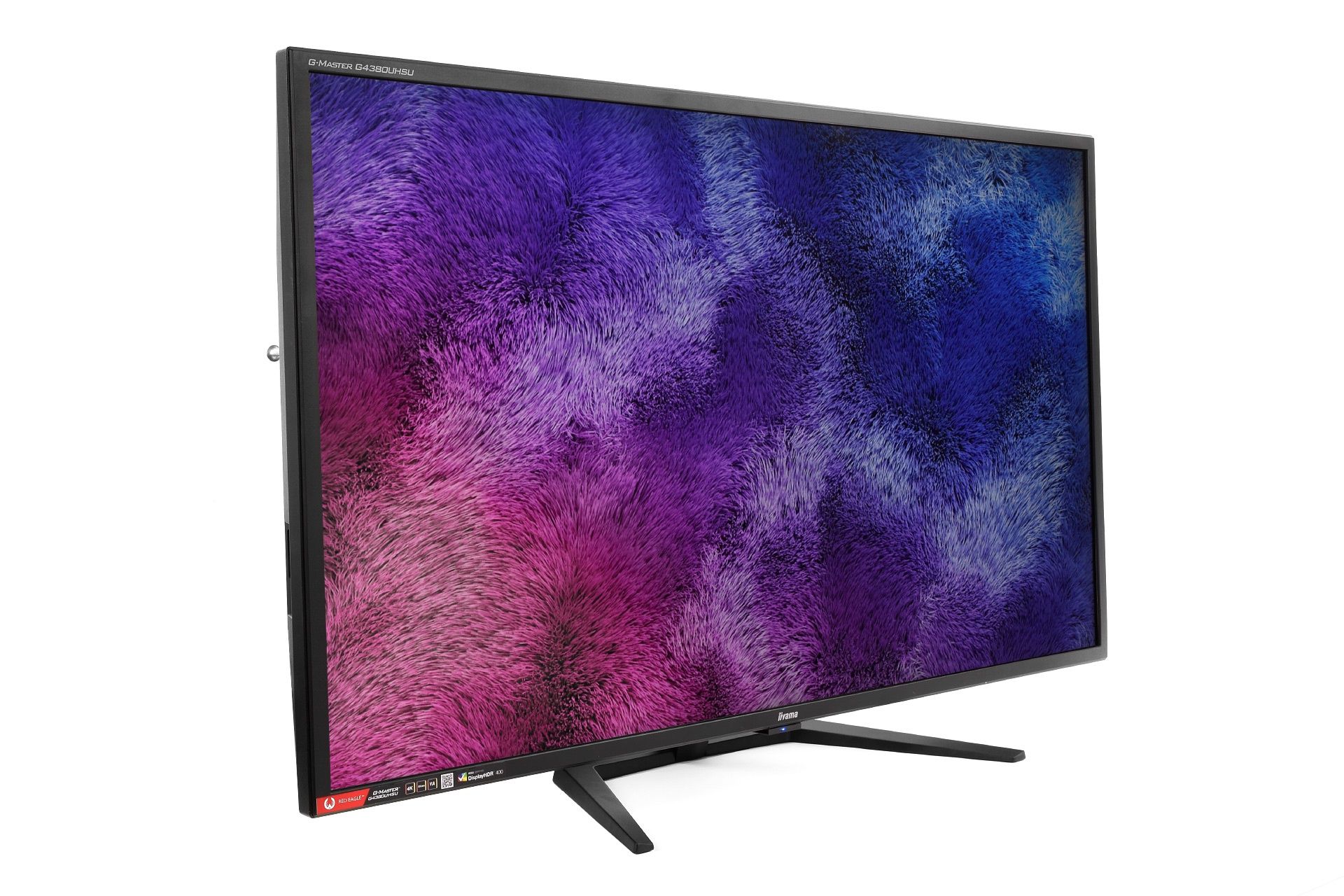 iiyama G-Master G4380UHSU Red Eagle - z przodu
