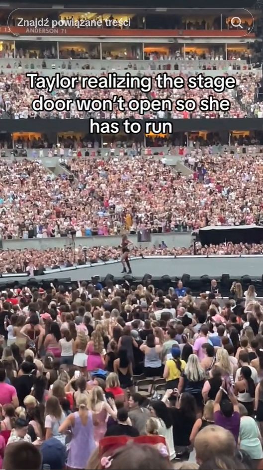 Wpadka na koncercie Taylor Swift