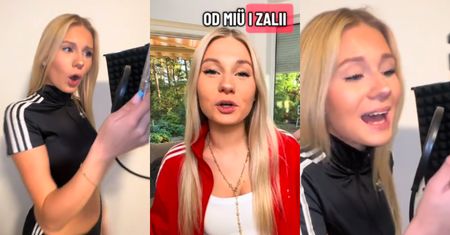Córka Macudzińskiej dała próbkę umiejętności wokalnych. Internauci: "Masz ukryty talent. Niech będzie dalej UKRYTY" (WIDEO)