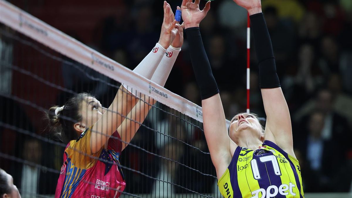 Materiały prasowe / CEV / II mecz półfinału Ligi Mistrzyń, Fenerbahce Stambuł - Vero Volley Milano