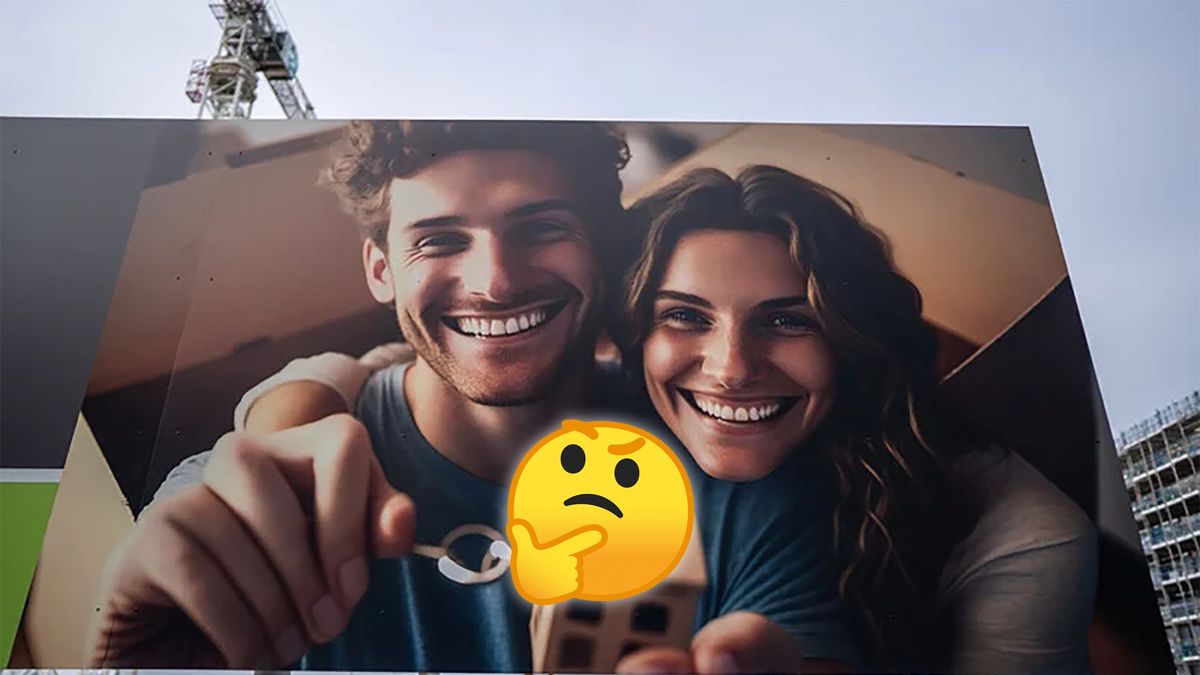 Reklama z Edynburga powstała na bazie obrazu stworzonego przez Midjourney.