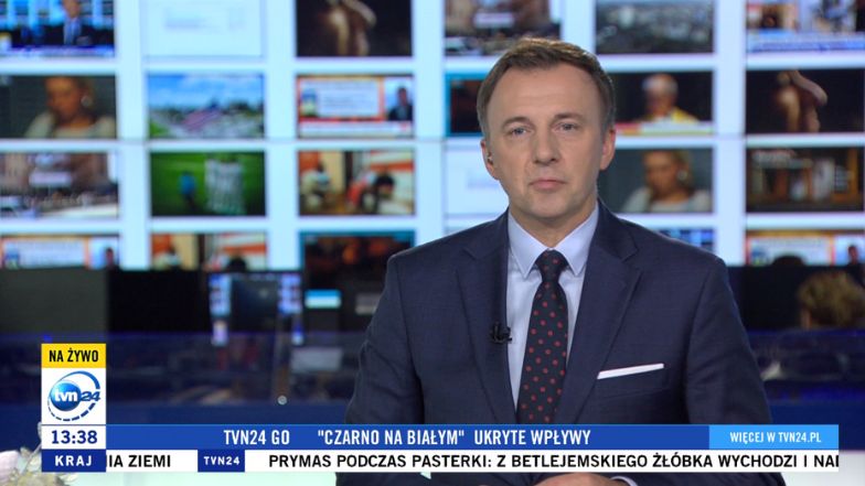 Wpadki w TVN24. Prezenter nie krył rozbawienia