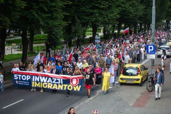 Słupsk: Przez miasto przeszedł marsz przeciwko imigrantom