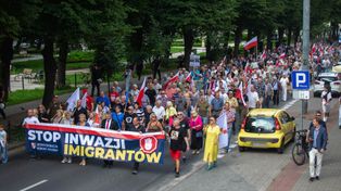 Słupsk: Przez miasto przeszedł marsz przeciwko imigrantom