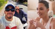 Kim Kardashian dla Lewisa Hamiltona wsiadła na... ROWER. Widać, że go kocha? (FOTO)