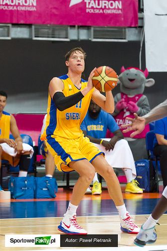 Jonas Jerebko to gwiazda reprezentacji Szwecji