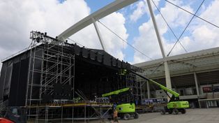 Chorzów: Miasto szykuje się na Lato z Radiem 2025. Scena pod Stadionem Śląskim już powstaje