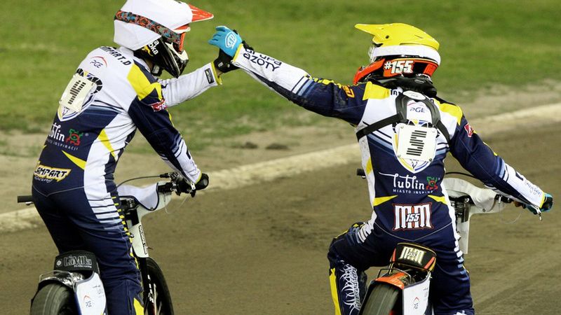 WP SportoweFakty / Michał Szmyd / Na zdjęciu: Dawid Lampart, Mikkel Michelsen