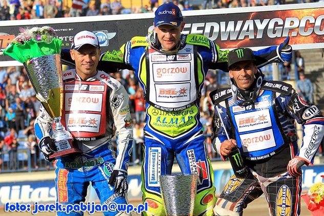 Nicki Pedersen, Krzysztof Kasprzak i Greg Hancock