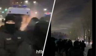 Protesty w Kazachstanie. Są pierwsze zatrzymania, nagrania krążą w sieci