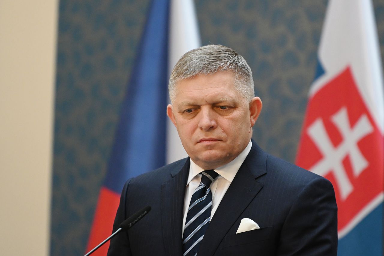 Slovakian Prime Minister - Robert Fico.