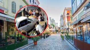 Koszmar w Grecji. Samochód wjechał do restauracji pełnej ludzi
