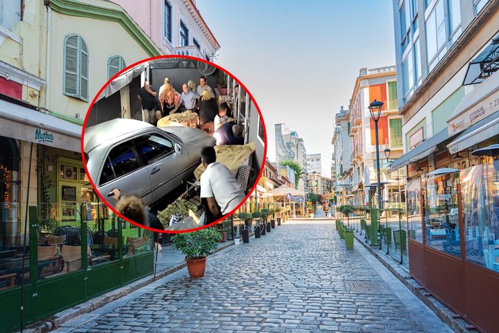 Koszmar w Grecji. Samochód wjechał do restauracji pełnej ludzi