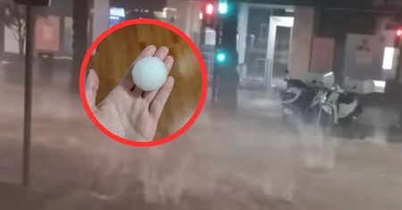 Szokujące nagranie z Hiszpanii. Grad wielkości piłek do golfa