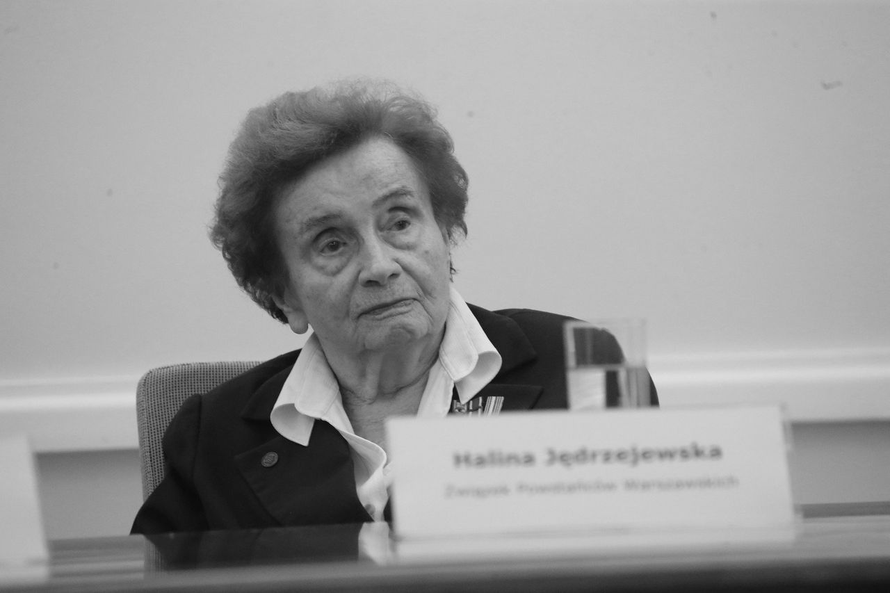 Zmarła uczestniczka Powstania Warszawskiego. Halina Jędrzejewska "Sławka" była sanitariuszką