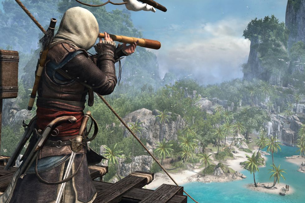 Assassin's Creed IV: Black Flag przynajmniej na 15 godzin, 30 minut zajmie przemierzenie mapy