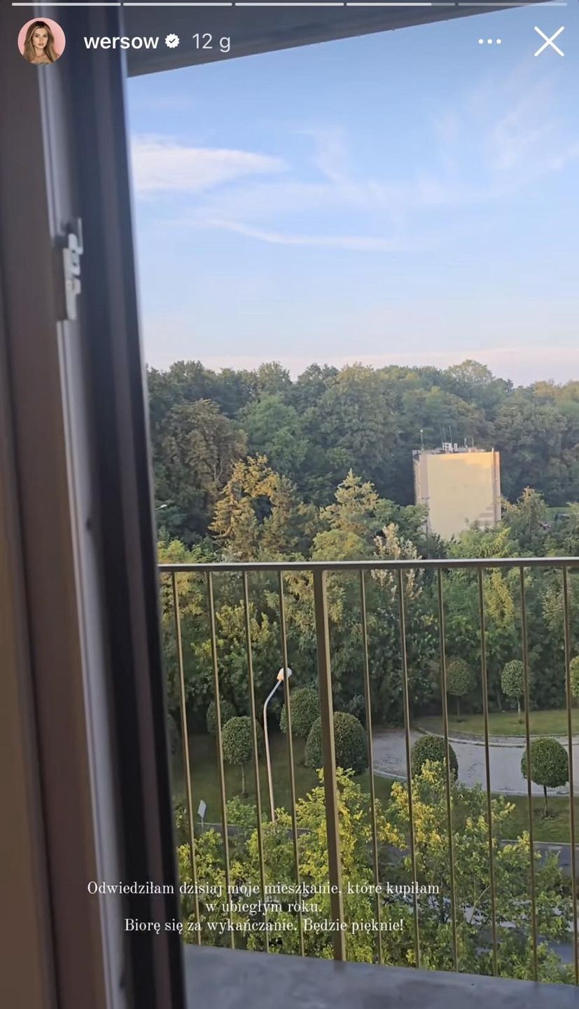 Wersow pokazała swoje nowe mieszkanie