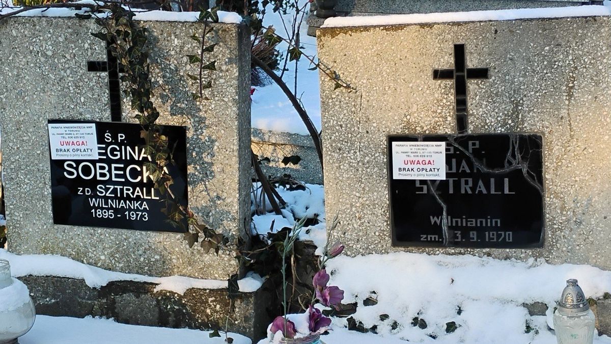 Groby Jana i Reginy Sztrallów nie zostaną zlikwidowane