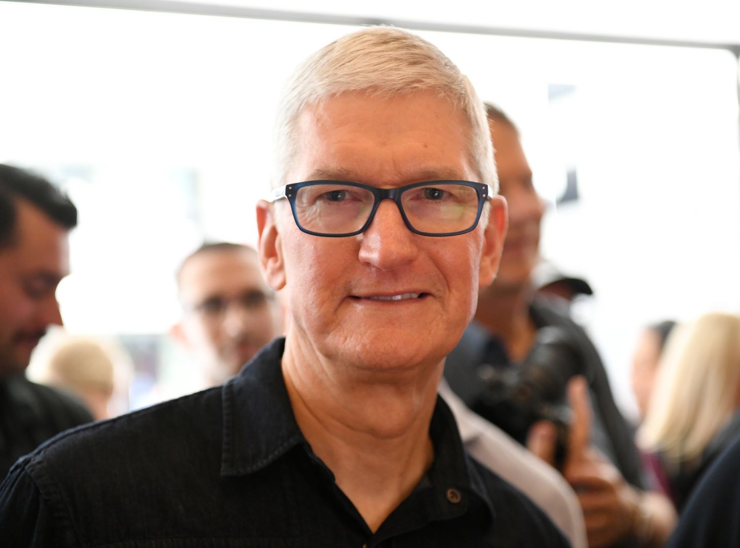LOS ANGELES, CALIFORNIA - JUNE 24:  Apple CEO Tim Cook  attends the opening of the new Apple Tower Theater retail store in Downtown Los Angeles at Apple Tower Theatre on June 24, 2021 in Los Angeles, California. (Photo by JC Olivera/Getty Images)