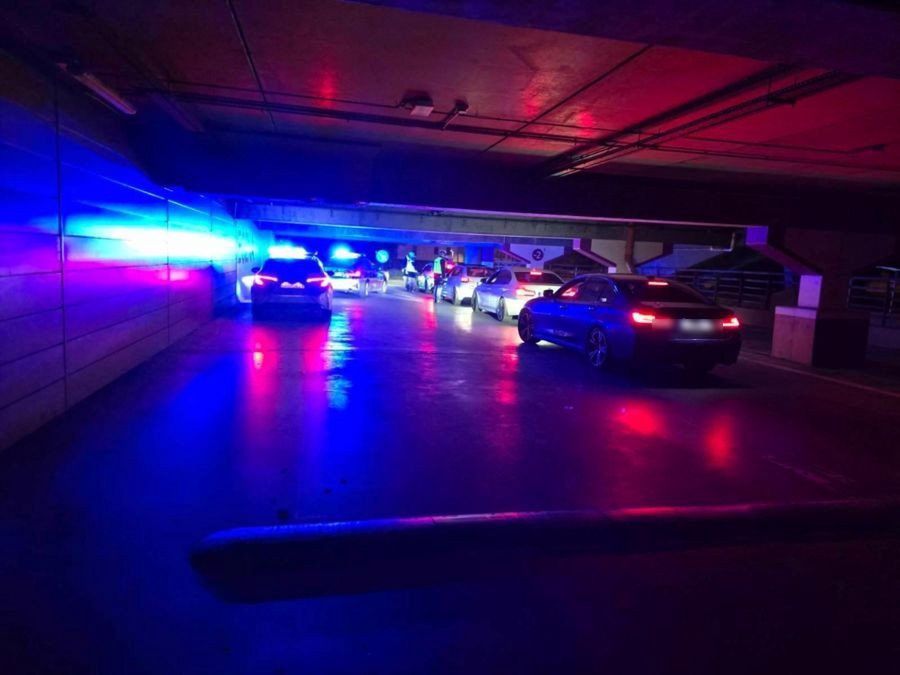 Nielegalne wyścigi w Trójmieście powstrzymane. Policjanci wylegitymowali 87 osób
