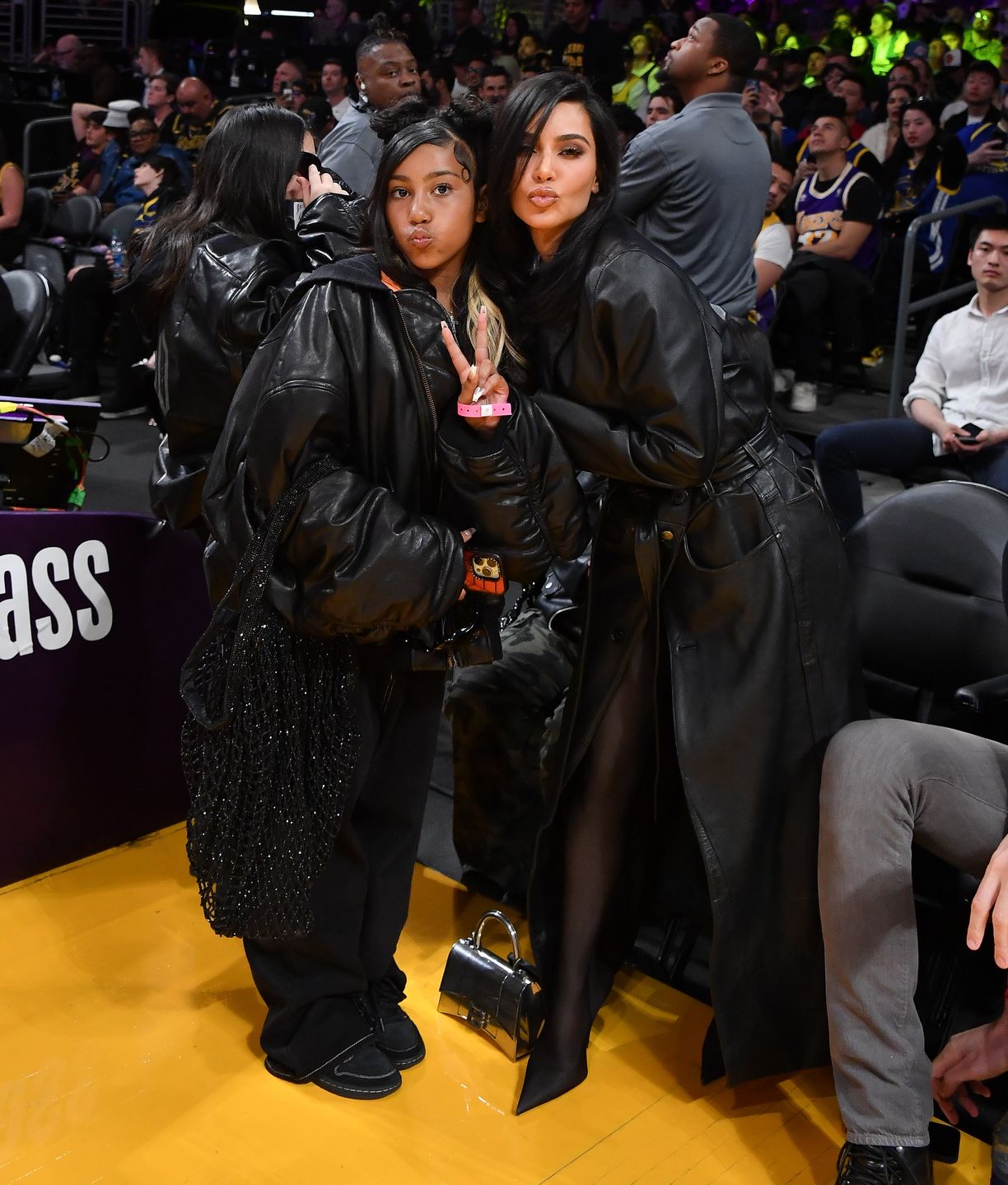 Kim Kardashian i North West, kwiecień 2024