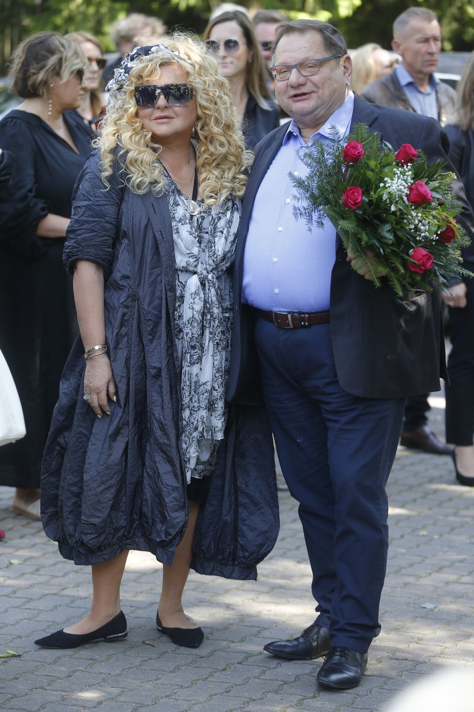 Magda Gessler, Ryszard Kalisz - Pogrzeb Piotra Gesslera