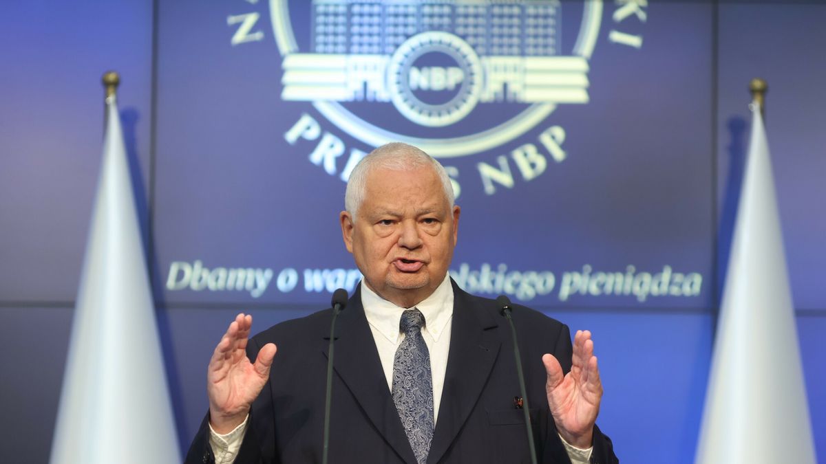 Konferencja prezesa NBP Adama Glapi?skiego
06.10.2022 Warszawa Konferencja prezesa NBP Adama Glapinskiego N/z Adam Glapinski 
fot Andrzej Iwanczuk/REPORTER
Andrzej Iwanczuk/REPORTER