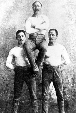 Ateny 1896: Niemieccy gimnastycy
