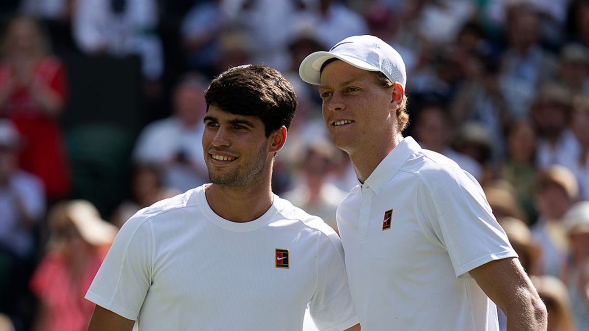 Getty Images / Visionhaus / Na zdjęciu: Carlos Alcaraz i Jannik Sinner