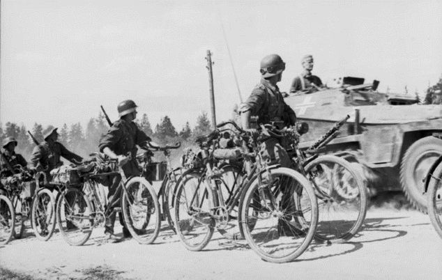 Wehrmacht na rowerach
