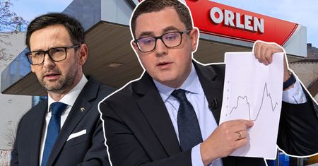Daniel Obajtek w opałach. Minister pokazał wykres. Mówi, co stało się z paliwem