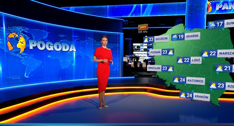 Prezenterka pogody wróciła na antenę TVP. Nie było jej kilka miesięcy