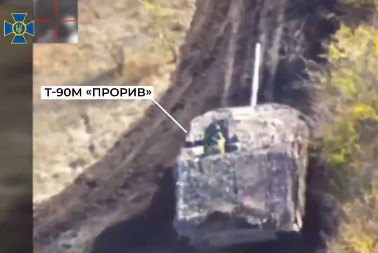 Russlands T-90M: Hightech-Panzer im Visier von Drohnenwaffen