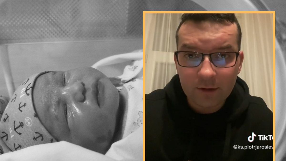 Mężczyzna ochrzcił umierającego syna. Ksiądz mówi, czy dziecko będzie w niebie.