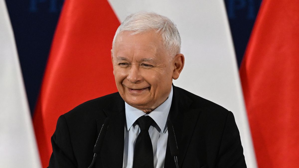 Na zdjęciu prezes Prawa i Sprawiedliwości Jarosław Kaczyński
