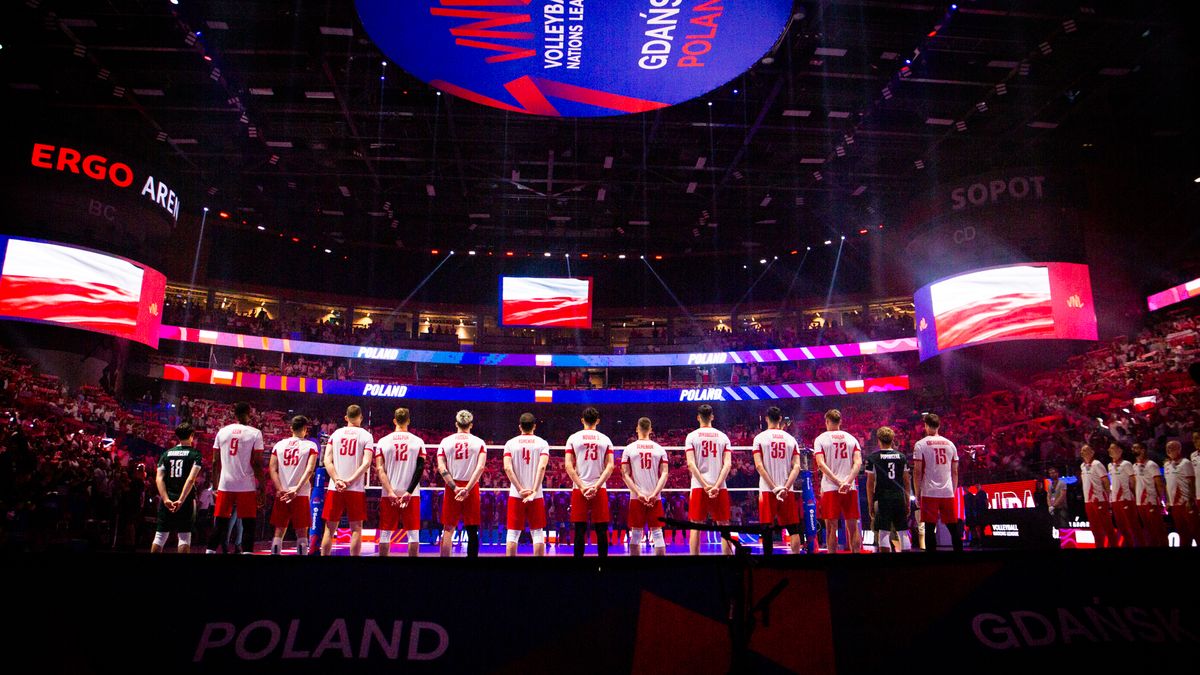 WP SportoweFakty / Monika Pliś / Na zdjęciu: siatkarze reprezetancji Polski