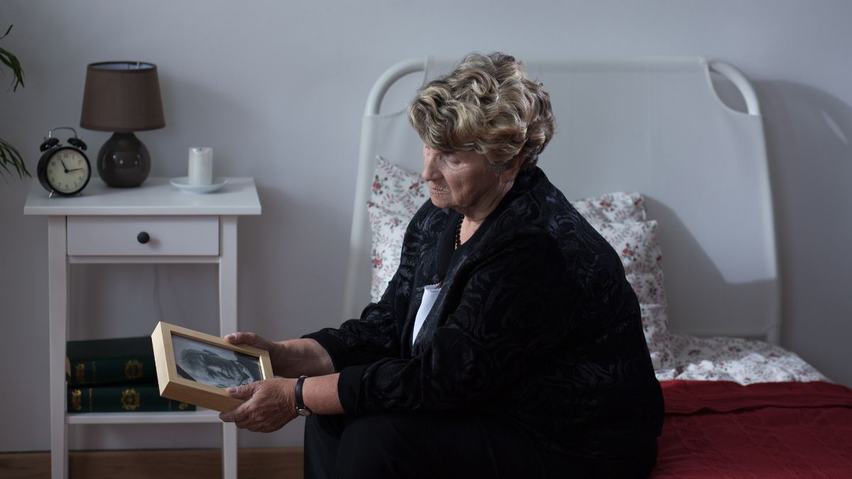 Wdowa dowiedziała się o zdradzie męża.